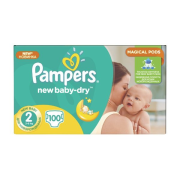 PAMPERS Active Baby 2 Mini, Plienky pre deti od 3 do 6kg 100ks