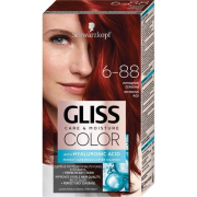 Gliss Color farba na vlasy 6-88 Intenzívna červená 60 ml