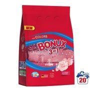 BONUX 3v1 Color Radiant Rose, prací prášok 1,5 kg = 20 praní