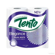 Tento Ellegance Pearl White toaletný papier 4 ks
