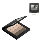 GOSH Smokey Eyes Palette Paletka očných tieňov, pre dymové líčenie, odtieň 01 - black