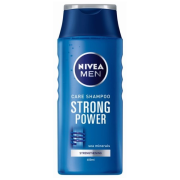 NIVEA for Men Strong Power Posilňujúci šampón pre mužov, na normálne vlasy 400ml