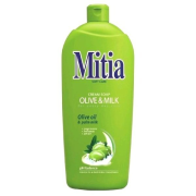 Mitia Olive & Milk, tekuté mydlo náhradná náplň 1l