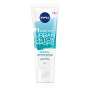 Nivea 1-minútová hĺbkovo čistiaca maska Urban Skin Detox, 75ml