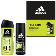 ADIDAS Pure Game, pánska darčeková kazeta 1 ks
