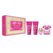 Versace Bright Crystal Absolu, parfumovaná voda 90 ml + sprchový gél 100 ml + telové mlieko 100 ml
