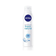 NIVEA Deodorant Fresh Natural, sprej antiperspirant s morskými minerálmi 150ml