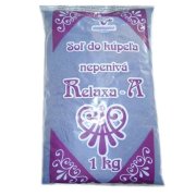 RELAXA A nepenivá soľ do kúpeľa Mäta pieporná 1 kg