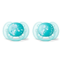 Philips Avent cumlík Ultrasoft obrázok 6-18m chlapec 2 ks