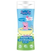 Peppa Pig Bubble Gum šampón a sprchový gél 300 ml