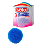 Soke Economic plastová drátenka 3 ks