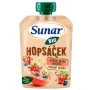 Sunar BIO ovocná kapsička Hopsáček jahoda, banán, čučoriedka a ovsené vločky 100 g