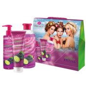 Dermacol Dámska Darčeková Kazeta Hrozno s Limetkou, Aroma Ritual pena do kúpeľa 500ml
