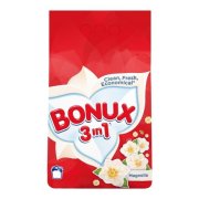 Bonux Magnolia 3v1, Prací prášok pre biele a stálofarebné prádlo 6kg = 80 praní