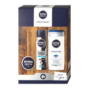 NIVEA Men Fresh Boost, pánska darčeková kazeta 1 ks