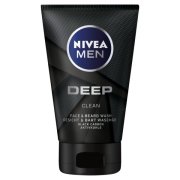 Nivea Men Deep, umývací gél na tvár a fúzy 100ml