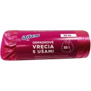 Q Home Odpadkové vrecia s ušami 35 l, 30 ks