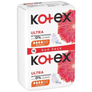 KOTEX Ultra Normal DUO hygienické vložky 16 ks