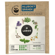 LEROS HLBOKÝ SPÁNOK, Valeriána & Mučenka 20 g