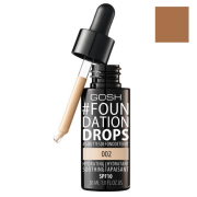 GOSH Foundation Drops, Make-up pre prirodzene bezchybný vzhľad odtieň 010