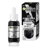 GARNIER AHA + BHA Charcoal pleťové sérum proti nedokonalostiam 30 ml