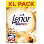 LENOR Color 2v1 Gold Orchid, prací prášok 3,9 kg, 60 praní