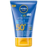 Nivea Sun detské mlieko na opaľovanie Protect & Care OF 50+, 50 ml