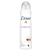 DOVE Invisible Dry, antiperspirant v spreji pre 48 hodinovú ochranu pred potom 150ml