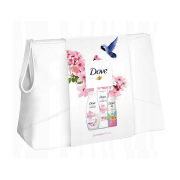 Dove Stredná kozmetická taška Pink 1 ks