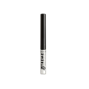 Gosh Xtreme Liquid gel Eyeliner, gélová vodeodolná tekutá očná linka, odtieň 004 Silver, 1,7ml