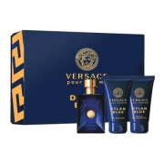 Versace Dylan Blue toaletná voda 50 ml + sprchový gél 50 ml + balzam po holení 50 ml