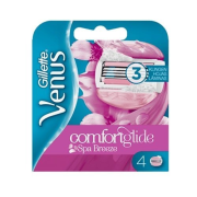 GILLETTE Venus Comfort Glide Spa Breeze, náhradné hlavice 4 ks