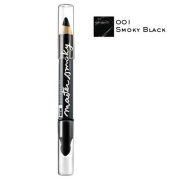 Maybelline Master Smoky Tiene na oči v ceruzke, s tieňovátkom, odtieň čierna 1ks