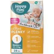 Happy Mimi plienky 1 Newborn 28 ks