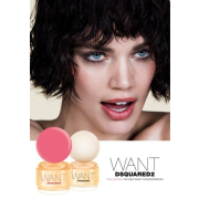 Dsquared2 Want, parfumovaná voda 30ml + sprchový gél 30ml + telové mlieko 30ml