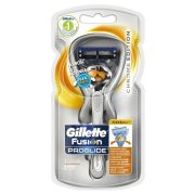 GILLETTE Fusion Proglide Flexball Chrome strojček na holenie + náhradné hlavice 2ks
