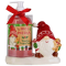 Accentra Gnome Winter Classics s pumpičkou na keramickom dekoratívnom podstavci 350 ml