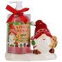Accentra Gnome Winter Classics s pumpičkou na keramickom dekoratívnom podstavci 350 ml