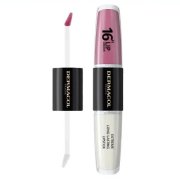 Dermacol 16H Lip Colour dlhotrvajúci rúž a lesk na pery č. 37, 2 x 4 ml