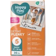 Happy Mimi plienky 5 Junior 36 ks
