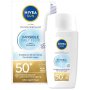 Nivea Sun Invisible Daily Fluid SPF 50+ pleťový krém na opaľovanie 40 ml