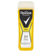 Rexona Citrus 2v1, sprchový gél a šampón pánsky 400 ml