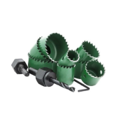 Stalco Vykružovák do dreva Ø63 - Ø127 mm, 8 prvkov