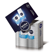 Nivea Men Pánska darčeková kazeta, Sensitive Cooling Pena na holenie 200ml