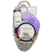 BODY TIP Levanduľa darčekový kôš v prútenom obale 1 ks