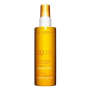 Clarins Paris Sun Care Opaľovacie mlieko v spreji, vhodný na telo, 20 UVB/UVA, 150ml