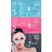 IDC Institute 3 Step Mask, prúžky na čistenie pleti 1 ks