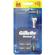 Gillette Sensor3 holiaci strojček + 3 hlavice