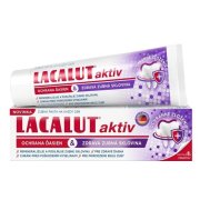Lacalut aktiv zubná pasta ochrana ďasien a zdravá zubná sklovina 75 ml