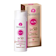 Dermacol Sun Vodeodolný tónovací ochranný fluid, vysoká ochrana SPF50, 50ml